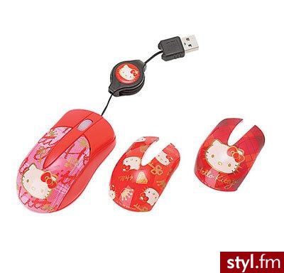 Hello Kitty - 3 obudowy do myszek za 25$ - Gadżety Inne Moda