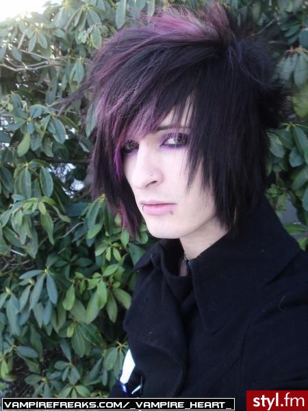 EMO Alternatywne Średnie Fryzury