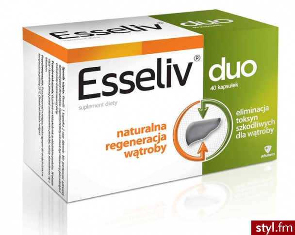 Aflofarm Esseliv Duo X 40 Kaps - Bransoletki Biżuteria Moda