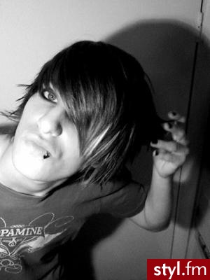 EMO Alternatywne Średnie Fryzury