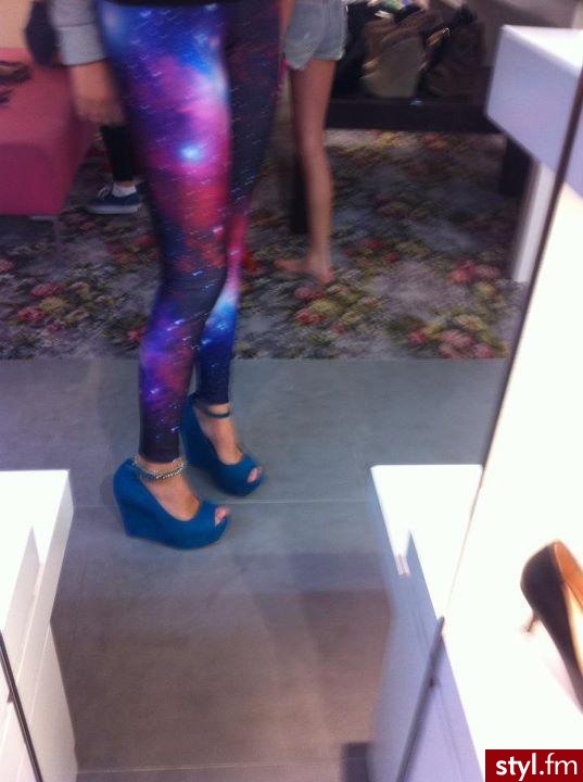 Leginsy Spodnie Moda