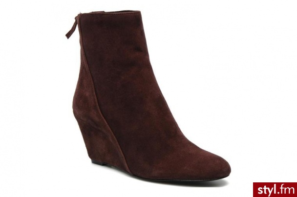 Ash PÓŁBUTY I BOTKI ILLICO BY ASH (Fioletowy) - Botki Buty Moda