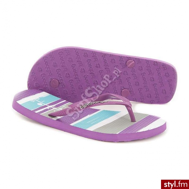 BILLABONG KLAPKI REGAN 2012 39 SLATE GREEN - DAMSKIE - Klapki Buty Moda