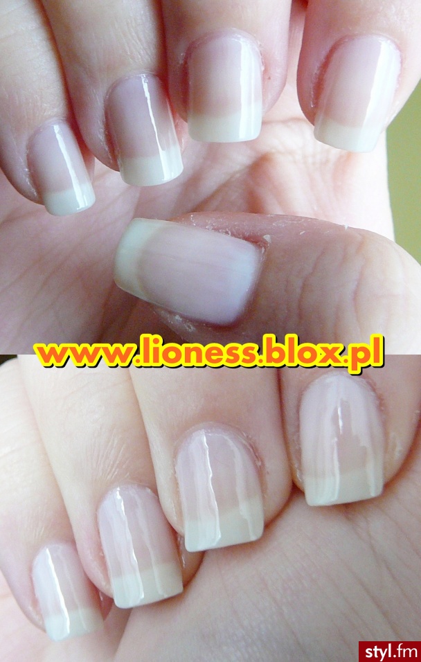 Więcej zdjęc i kilka słów o serum znajdziecie w NOTCE NA BLOGU: http://lioness.blox.pl/2014/02/Serum-do-paznokci-La-Manicure-7w1-Saviour-Loreal.html - Kwadratowe Naturalne Paznokcie