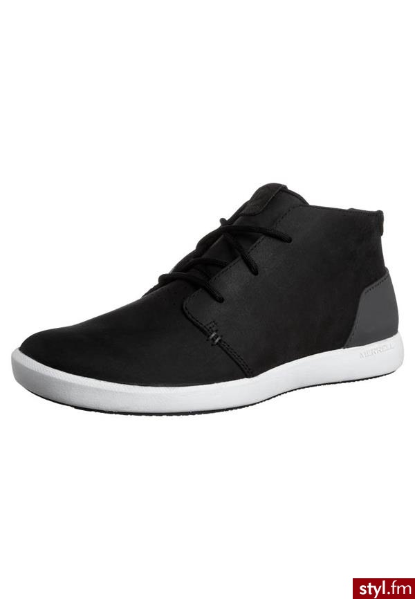 Merrell FREEWHEEL CHUKKA Obuwie hikingowe czarny (J4137) - Pozostałe Buty Moda