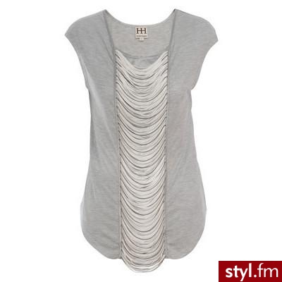 Haute hippie tops LIGHT GREY - Polyvore. Pobrano ze strony: http://www.polyvore.com/cgi/thing?id=16041311 - Pozostałe Ciuchy Moda