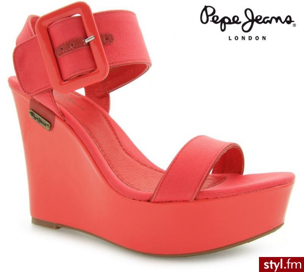 Pepe Jeans CORAL CHORAL FABRIC - Koturny Buty Moda