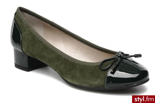 Geox CZÓŁENKA D OFELIA B BY GEOX (zielony) - Czółenka Buty Moda