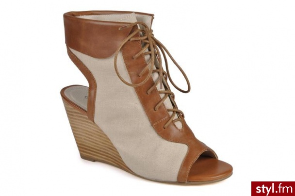 Georgia Rose PÓŁBUTY I BOTKI CALISTO BY GEORGIA ROSE (Beżowy) - Botki Buty Moda