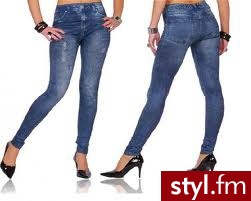 Leginsy Spodnie Moda