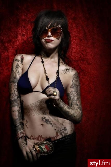 Kat Von D - Tatuaże