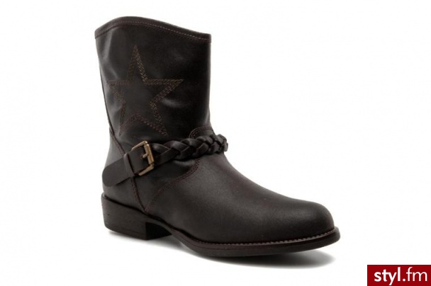 Georgia Rose PÓŁBUTY I BOTKI GNOCCHI BY GEORGIA ROSE (Brązowy) - Botki Buty Moda
