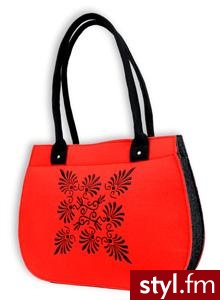 torebka damska filcowa - Torebki na co dzień Torebki Moda