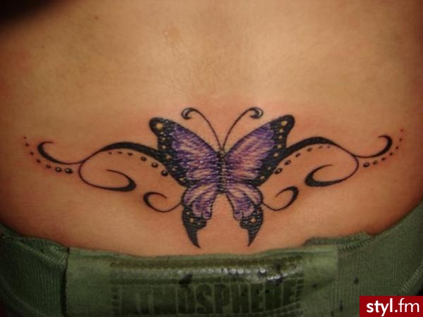 Motyl - Tatuaże