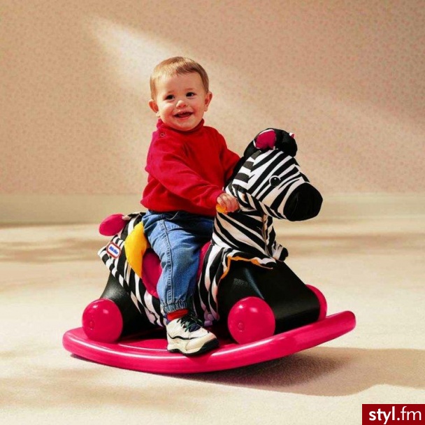 Little Tikes Zebra Na Biegunach 170867 - Dziecko