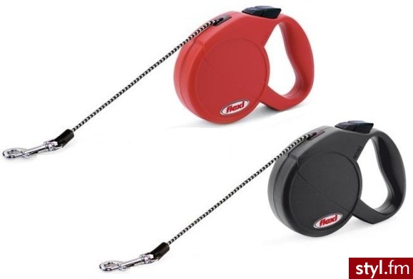 Flexi Classic Medium Czerwona - Psy Zwierzaki