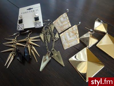 Kolczyki Biżuteria Moda