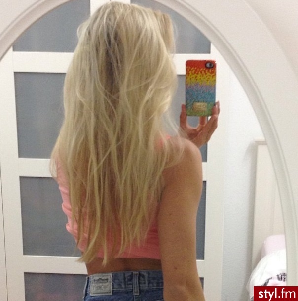 Blond Rozpuszczone Proste Na co dzień Długie Fryzury