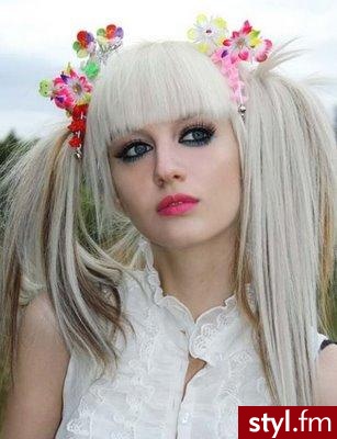 Blond Rozpuszczone Proste Na co dzień Długie Fryzury