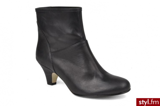 Jonak PÓŁBUTY I BOTKI ETIA BY JONAK (Czarny) - Botki Buty Moda