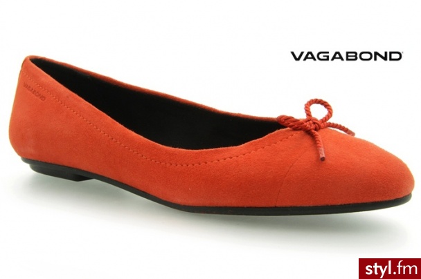 Vagabond BALERINKI AIDA MANDARINE - Balerinki Buty Moda