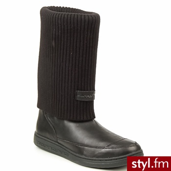 Fornarina BUTY EDIE Black - Kozaki Buty Moda