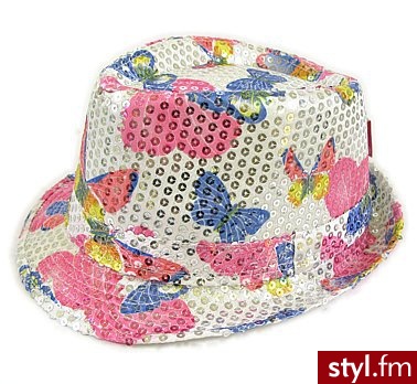 GoDan Kapelusz "Motyle" GDN-H-20780 - Nakrycia głowy Dodatki Moda