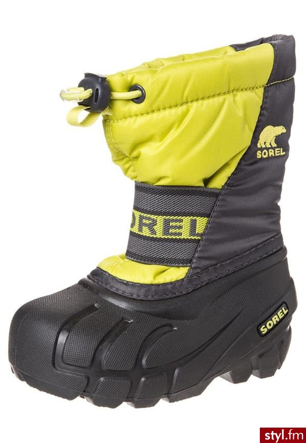 Sorel CUB Śniegowce zielony (NY1799) - Pozostałe Buty Moda