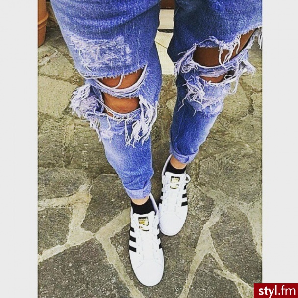Jeansy Spodnie Moda