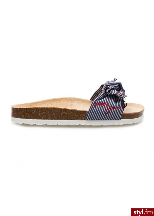 Klapki PEPE JEANS bio jr - Klapki Buty Moda