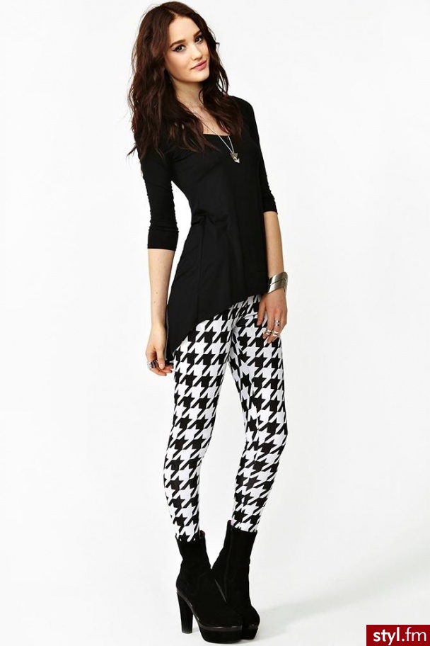 Leginsy Spodnie Moda