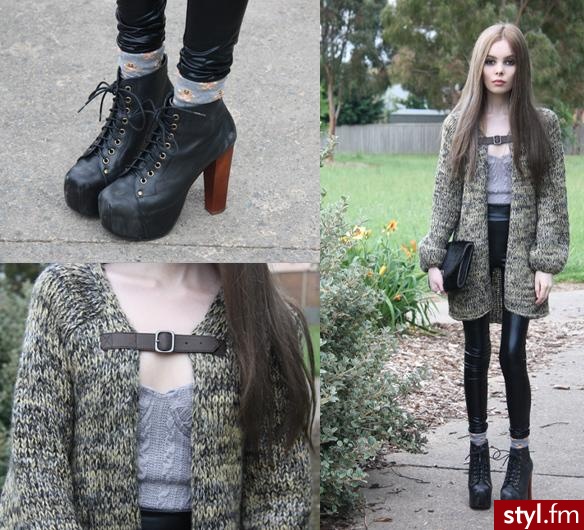 ona ma sliczna buzke ale kurde troche przegina z chudoscia - Moda uliczna Inne Moda