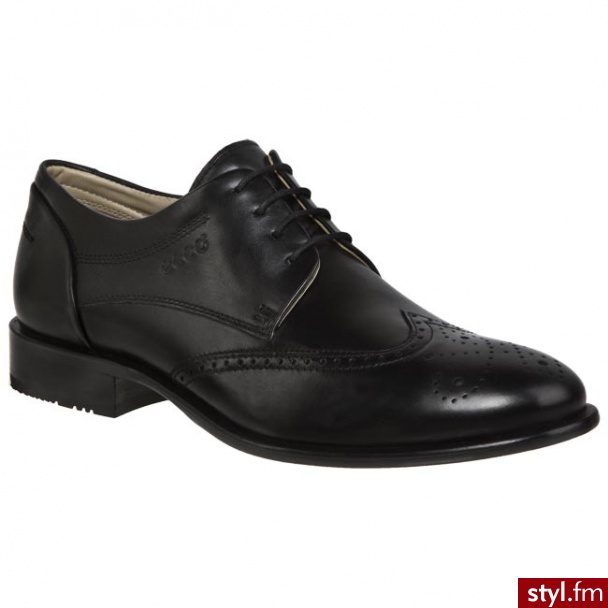 ECCO Półbuty Sorso 66052401001 Black Czarny - Półbuty Buty Moda