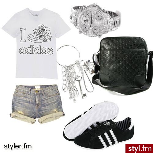 sportowy styl i świecidełka - Styler