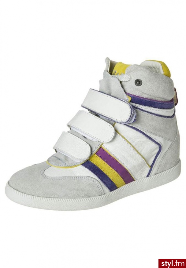 Serafini MANHATTAN Botki sznurowane biały - Botki Buty Moda