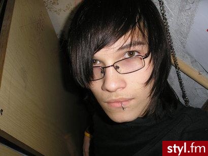 EMO Alternatywne Średnie Fryzury
