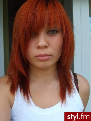 Średnie Fryzury