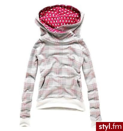 bluza. truskawka feat. kratka ;] - Pozostałe Ciuchy Moda