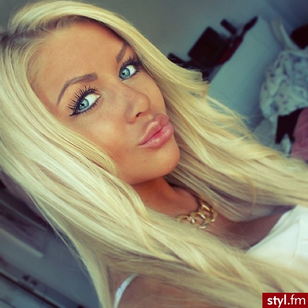Blond Rozpuszczone Proste Na co dzień Długie Fryzury