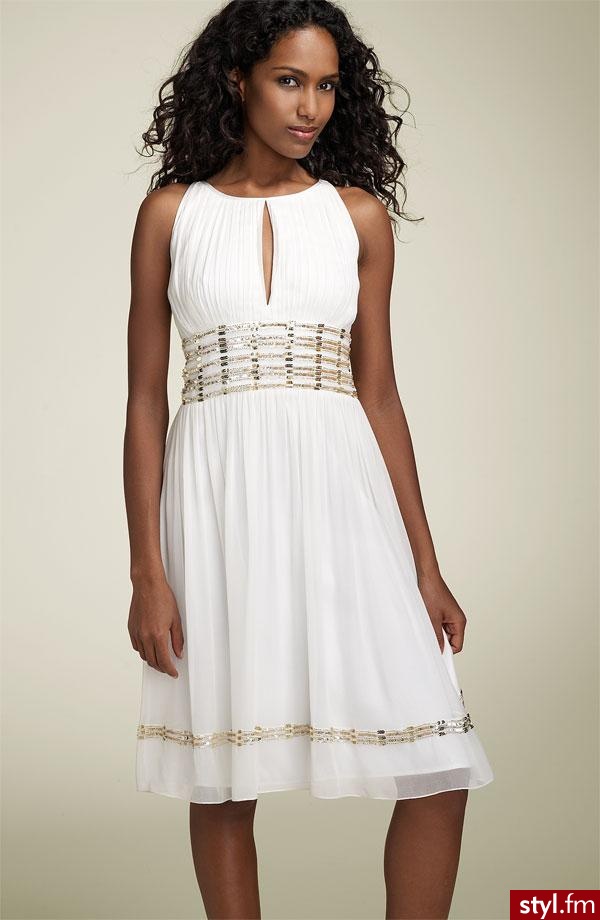 Przepiękna sukienka idealna na gorący letni wieczór - Adrianna Papell 168$ - Pozostałe Ciuchy Moda