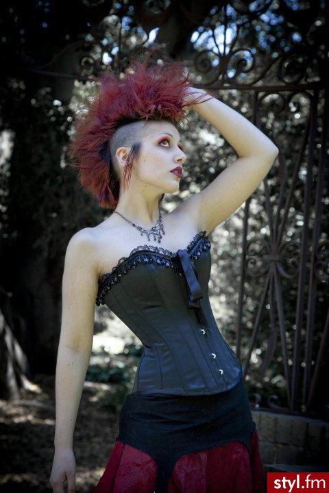 Punk Rock Alternatywne Średnie Fryzury