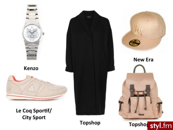 Czarny płaszcz w 5 odsłonach - Pozostałe Ciuchy Moda