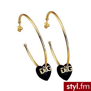 kolczyki. D&G - Pozostałe Dodatki Moda