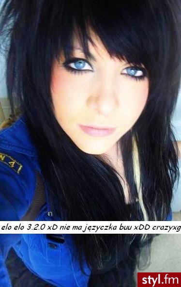Średnie Fryzury