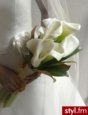 . - Bukiety ślubne Ślub Moda