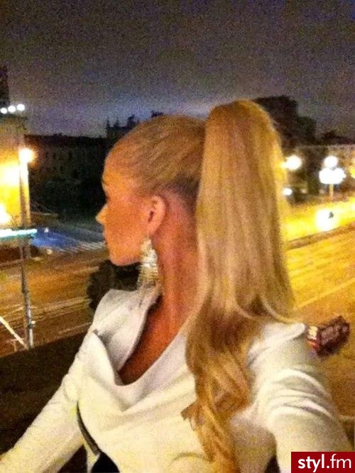Blond Rozpuszczone Proste Na co dzień Długie Fryzury