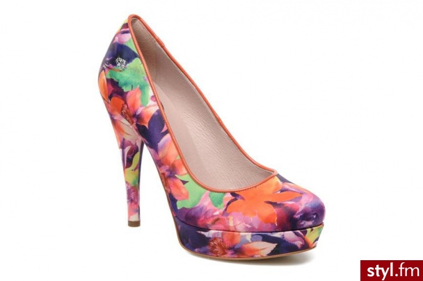 Fornarina CZÓŁENKA DEMY PRINTED BY (Multikolor) - Czółenka Buty Moda