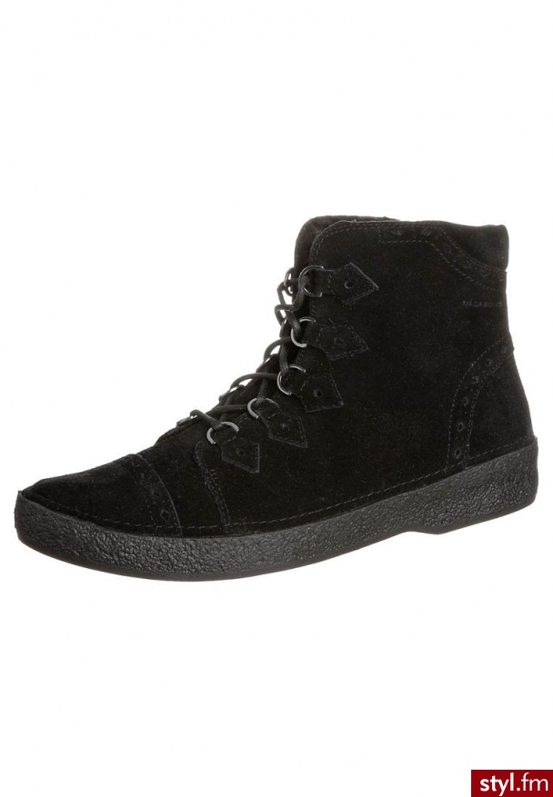 Vagabond LAURA Botki sznurowane czarny - Botki Buty Moda
