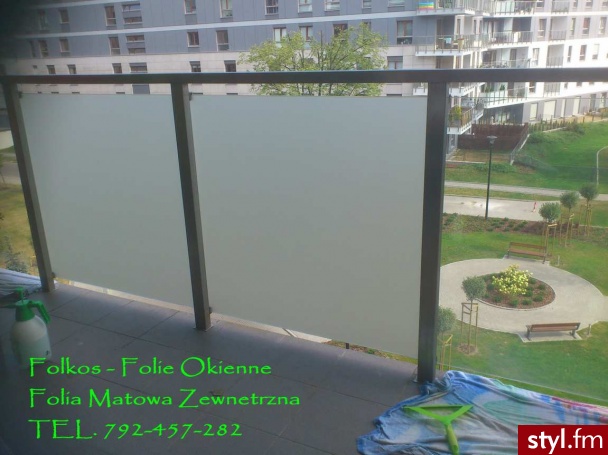Folkos- Folie matowe na balkony 9 folia zewnętrzna)
TEL. 790-028-159 - Wnętrza