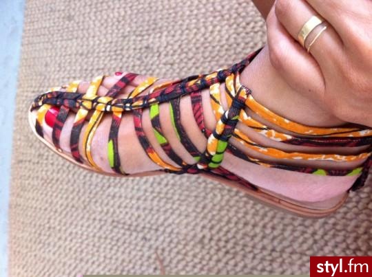 Sandały Buty Moda